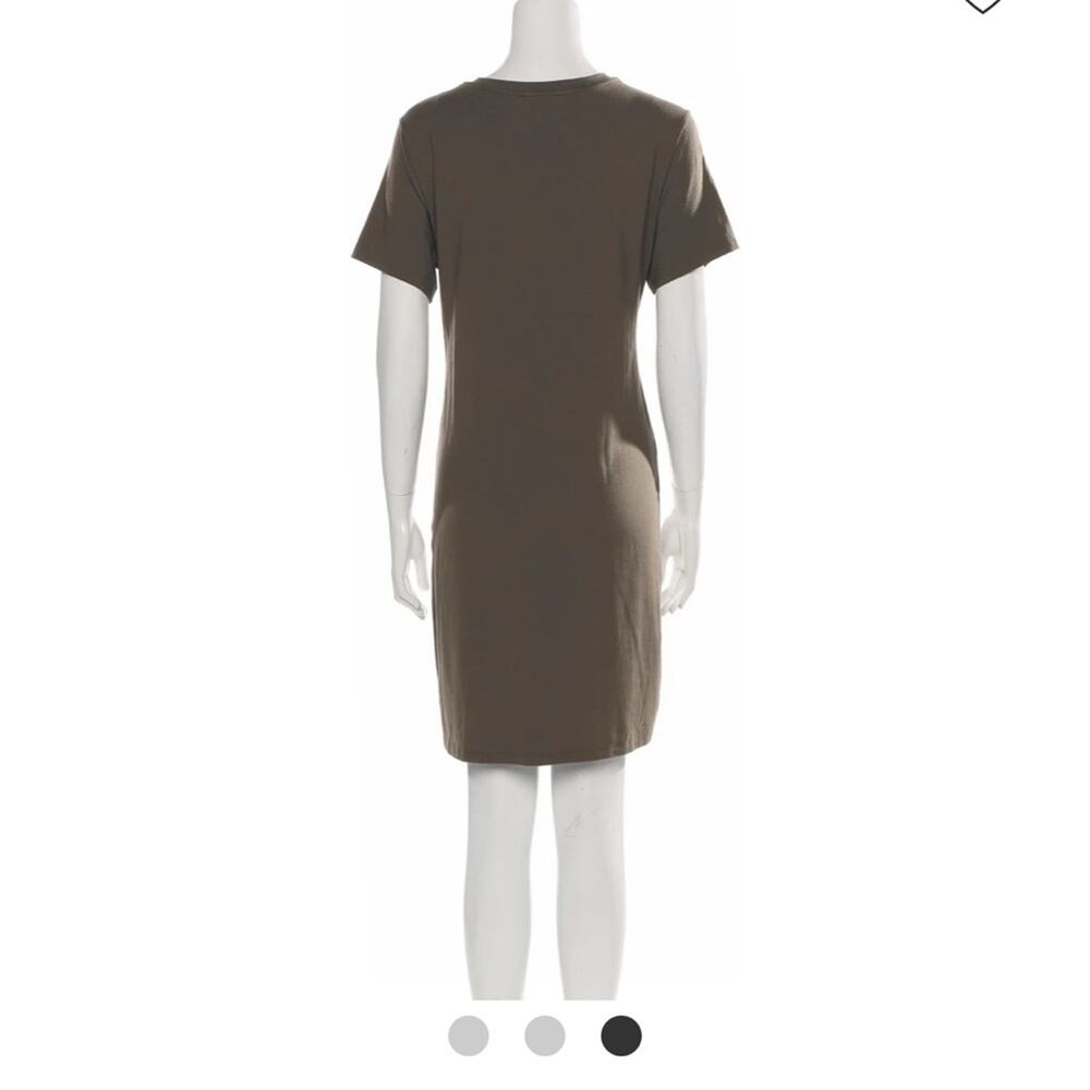Theory front twist tshirt dress (black ) size Large - Picture 2 of 4